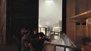 Bursada tekstil fabrikasında yangın