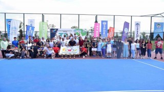 Büyükşehir Spor A.Ş. ev sahipliğinde düzenlenen T200 Master Tenis Turnuvası tamamlandı
