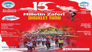 Büyükşehirden 15 Temmuzda bisiklet turu