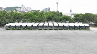 Büyükşehirin 20 yeni otobüsü teslim edildi