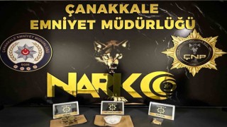 Çanakkalede 7,5 milyon liralık uyuşturucu ele geçirildi, 2 şüpheli tutuklandı