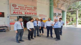 Çine Devlet Hastanesinde incelemelerde bulunuldu