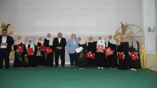 Cizrede 142 öğrenciye hafızlık belgesi verildi