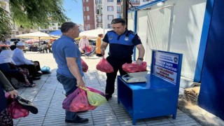 Çorum Belediyesi semt pazarlarında, ücretsiz servis, tartı kontrol ve ürün denetimi yapıyor