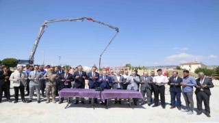 Çorum L Tipi Cezaevine yapılacak olan mescidin temeli atıldı
