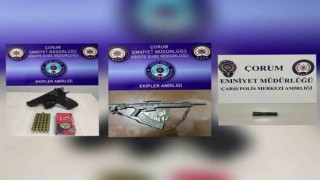 Çorum polisinin şok uygulamaları devam ediyor