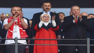 Cumhurbaşkanı Erdoğan, Berlin Olimpiyat Stadyumunda