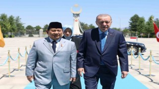 Cumhurbaşkanı Erdoğan, Endonezya Cumhurbaşkanı Subianto ile görüştü