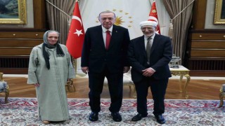 Cumhurbaşkanı Erdoğan, Faslı filozof Taha Abdurrahmanı kabul etti