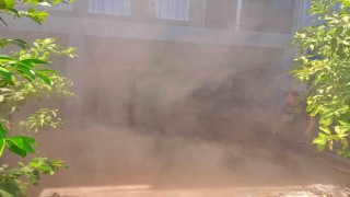 Dairede çıkan yangın kayıt dışı kiralamayı ortaya çıkardı