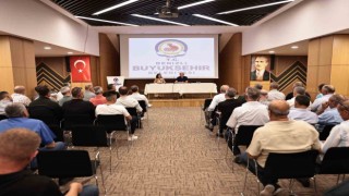 Denizli Kent Konseyi Benim Mahallem projesi kapsamında muhtarlarla buluştu