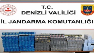 Denizlide 200 karton kaçak sigara ele geçirildi