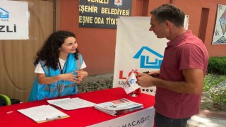 Denizlide lösemi hastaları ve ailelerine et dağıtımı yapıldı