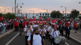 Diyarbakırda 15 Temmuz Demokrasi ve Milli Birlik Günü anma etkinlikleri düzenlendi