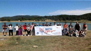 Doğa tutkunu gençler Karagöl Yaylasında unutulmaz bir gün yaşadı