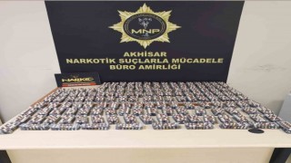 Durdurulan araçtan uyuşturucu hap ele geçirildi