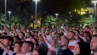 Düzce birlik oldu, yarı final için nefesler tutuldu