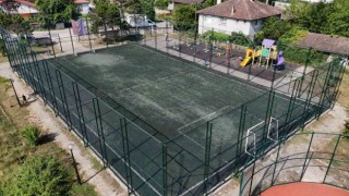 Düzcede 14 amatör spor sahası yenileniyor
