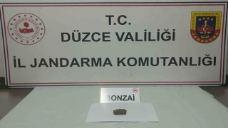 Düzcede 75 gram uyuşturucu ele geçirildi