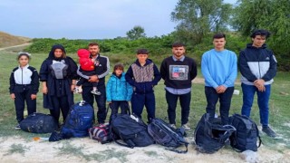 Edirnede 24 kaçak göçmen yakalandı