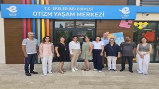 Efeler Belediyesi Otizm Yaşam Merkezi Fethiyeli misafirlerini ağırladı