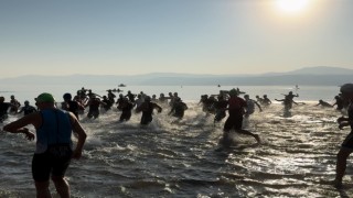 Eğirdir Triatlonu Türkiye Kupası sona erdi