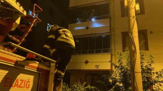 Elazığda alkollü şahıs evi yaktı