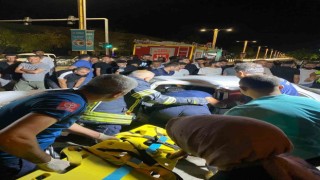 Elazığda iki otomobil kafa kafaya çarpıştı: 2 yaralı