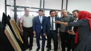 Elazığda kursiyerlerin ürünleri görücüye çıktı