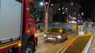 Elazığda sağanak yağışta alt geçit suyla doldu, facianın eşiğinden dönüldü