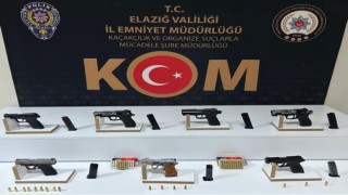Elazığda silah ticareti yapan şüpheli tutuklandı