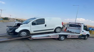 Elazığda trafik kazası: 2 yaralı