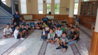 Emniyet Kuran kurslarındaki 343 öğrenciyi bilgilendirdi