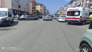 Ereğlide trafik kazası:1 yaralı