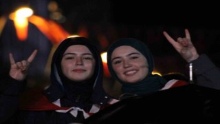 Erzurumda 15 Temmuz etkinliği