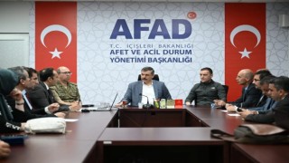 Erzurumda kriz merkezi toplandı