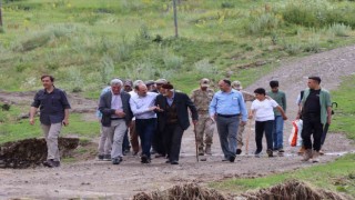 Erzurumda sel felaketinin yaraları sarılıyor