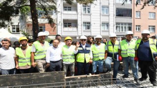 Esenyurtta kreş temel atma töreni yapıldı