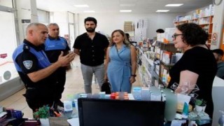Eskişehir polisinden eczanelere güvenlik tedbirleri bilgilendirme ziyaretleri