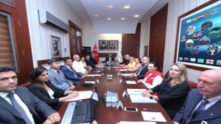 Eskişehir Valisi Hüseyin Aksoy, il komisyon toplantısı gerçekleştirdi
