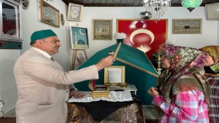 Eskişehirde kutsal emanet vatandaşlarla buluşturuldu