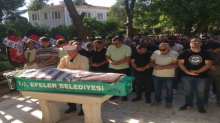 Fanatik taraftar Aydınspor bayrağı ile uğurlandı