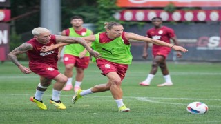 Galatasaray, çalışmalarını sürdürdü