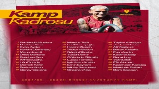 Galatasarayın Avusturya kampı kadrosu belli oldu