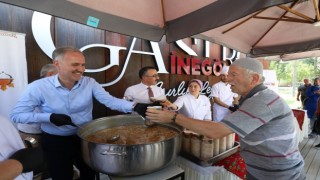 Gastro İnegöl mutfağından aşure ikramı