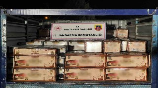 Gaziantepte 2 ton 250 kilogram kaçak nargile tütünü ele geçirildi