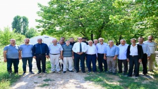 Geçit, Dilek Mahallesindeki yeni yatırımları inceledi