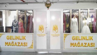 Gelinlik mağazası hizmete başladı