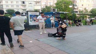 Genç müzisyenin keman performansı beğeni topladı