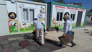 Gölbaşında parklara çevre düzenlemesi yapılıyor